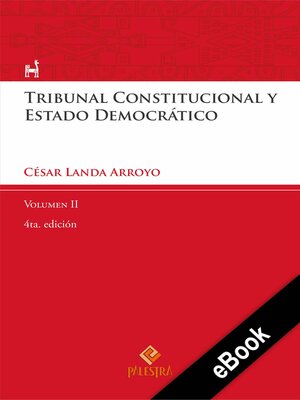 cover image of Tribunal Constitucional y Estado Democrático Volume II